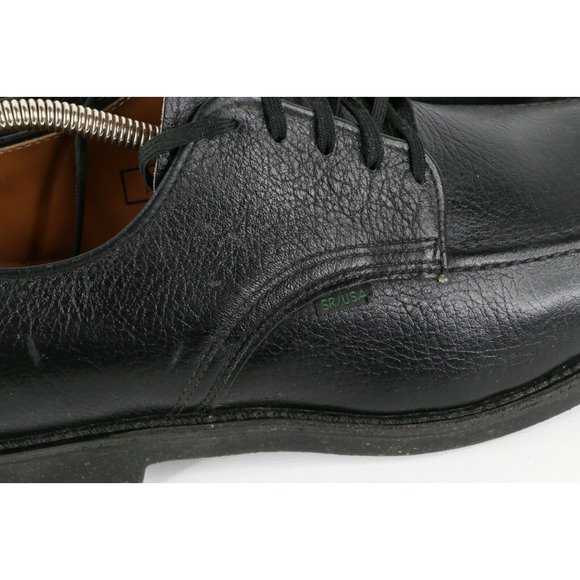 NOS Vintage 90s Red Wing Shoes Mens 10 D Leather Postman Oxford Shoes Black USA main image 6